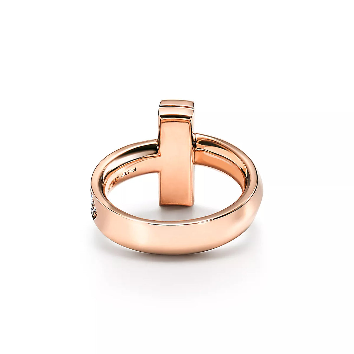 Tiffany T1 Moissanite Ring - 4.5 mm Width - 18K Gold