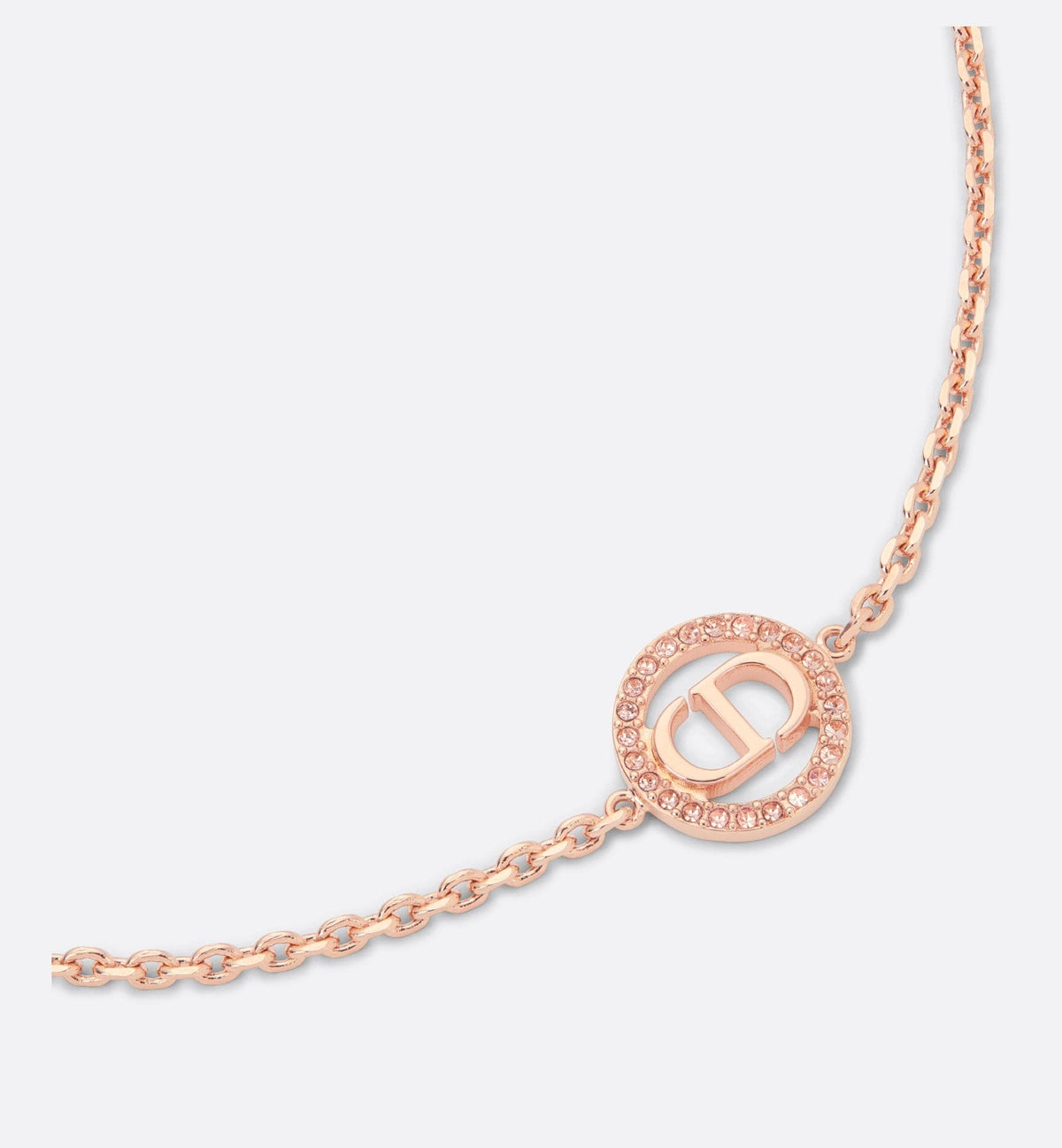 Dior Petit CD Pink Crystal Bracelet
