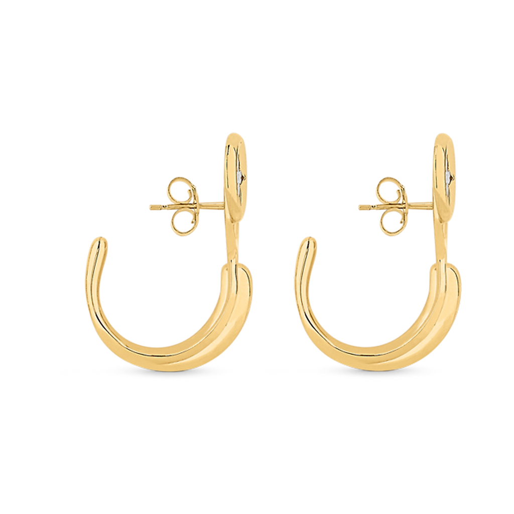 Louis Vuitton Symphony Earrings - 18K Yellow Gold