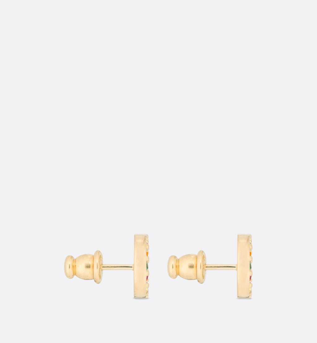 Dior Petit CD Stud Earrings