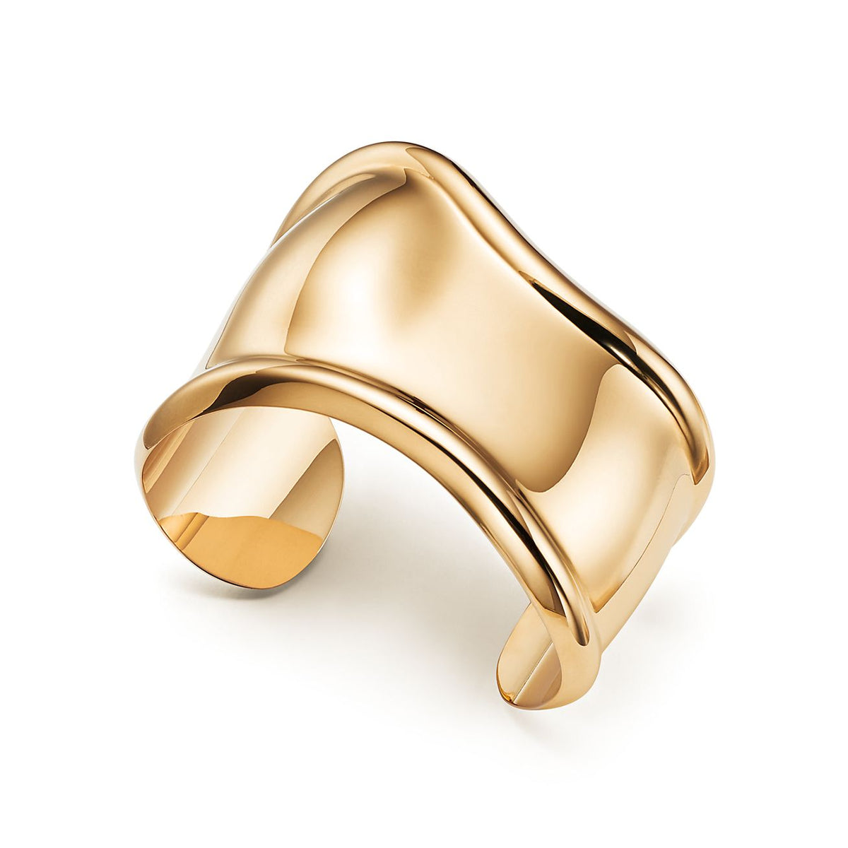 Tiffany Elsa Peretti Small Bone Cuff Bracelet - 18K Gold