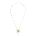 Rose De Noel Clip Pendant Necklace - 18K Gold