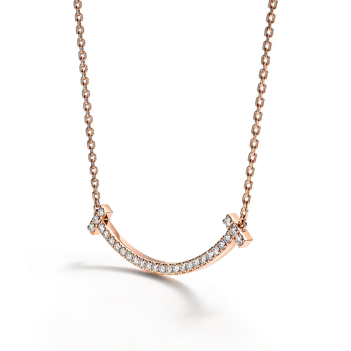 Tiffany Medium Diamond Pendant Necklace