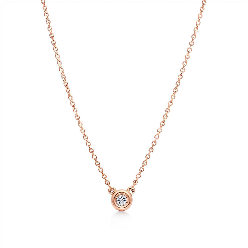 Tiffany Elsa Peretti Diamond Necklace
