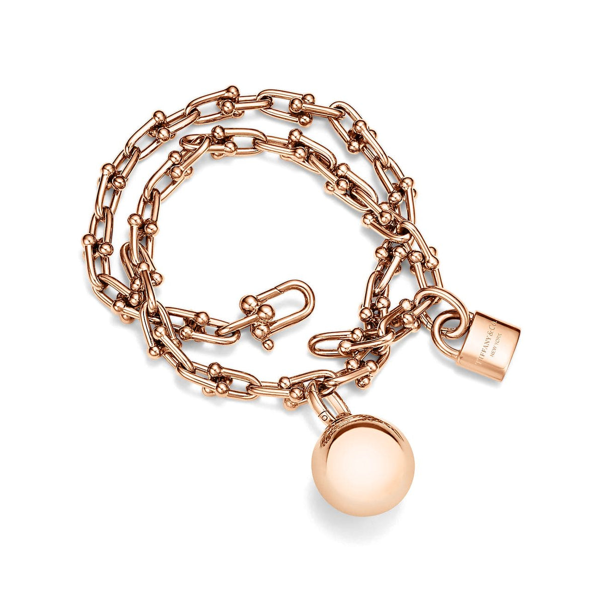 Tiffany HardWear Small Wrap Bracelet - 18K Rose Gold