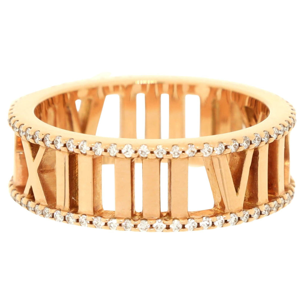 Tiffany Atlas Moissanite Ring - 18K Rose Gold