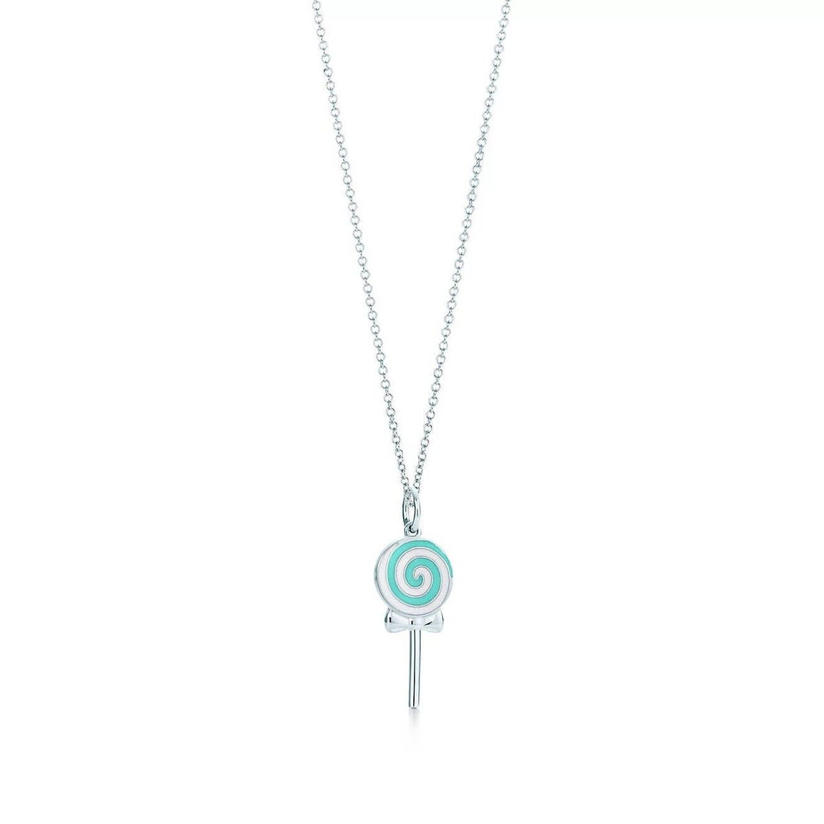 Tiffany Lollipop Charm Chain Necklace