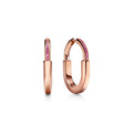 Tiffany Lock Rose Edition Medium Earrings - 18K Rose Gold