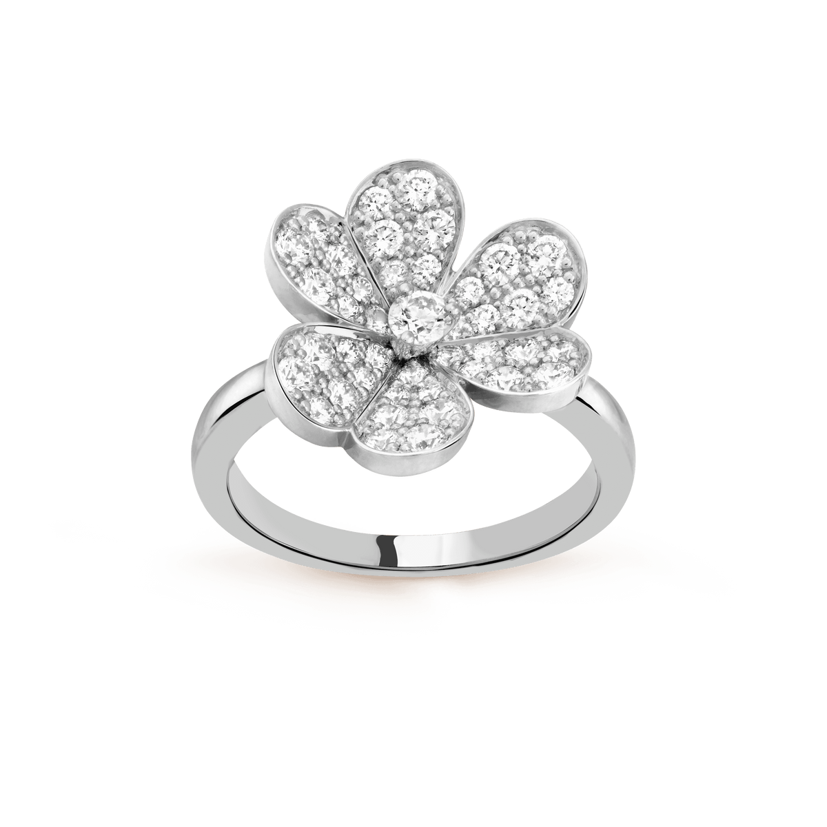 Frivole Ring - 18K White Gold