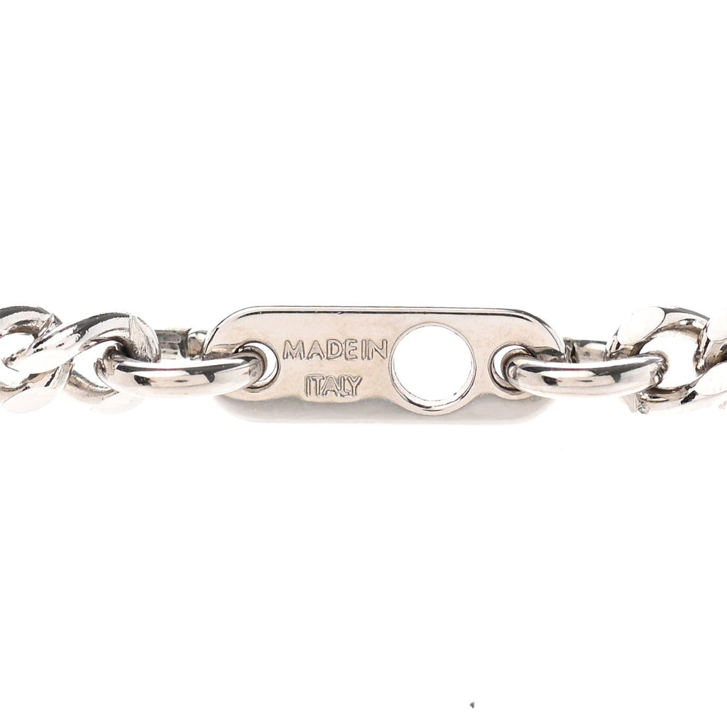 Louis Vuitton Monogram Lock Pendant Necklace