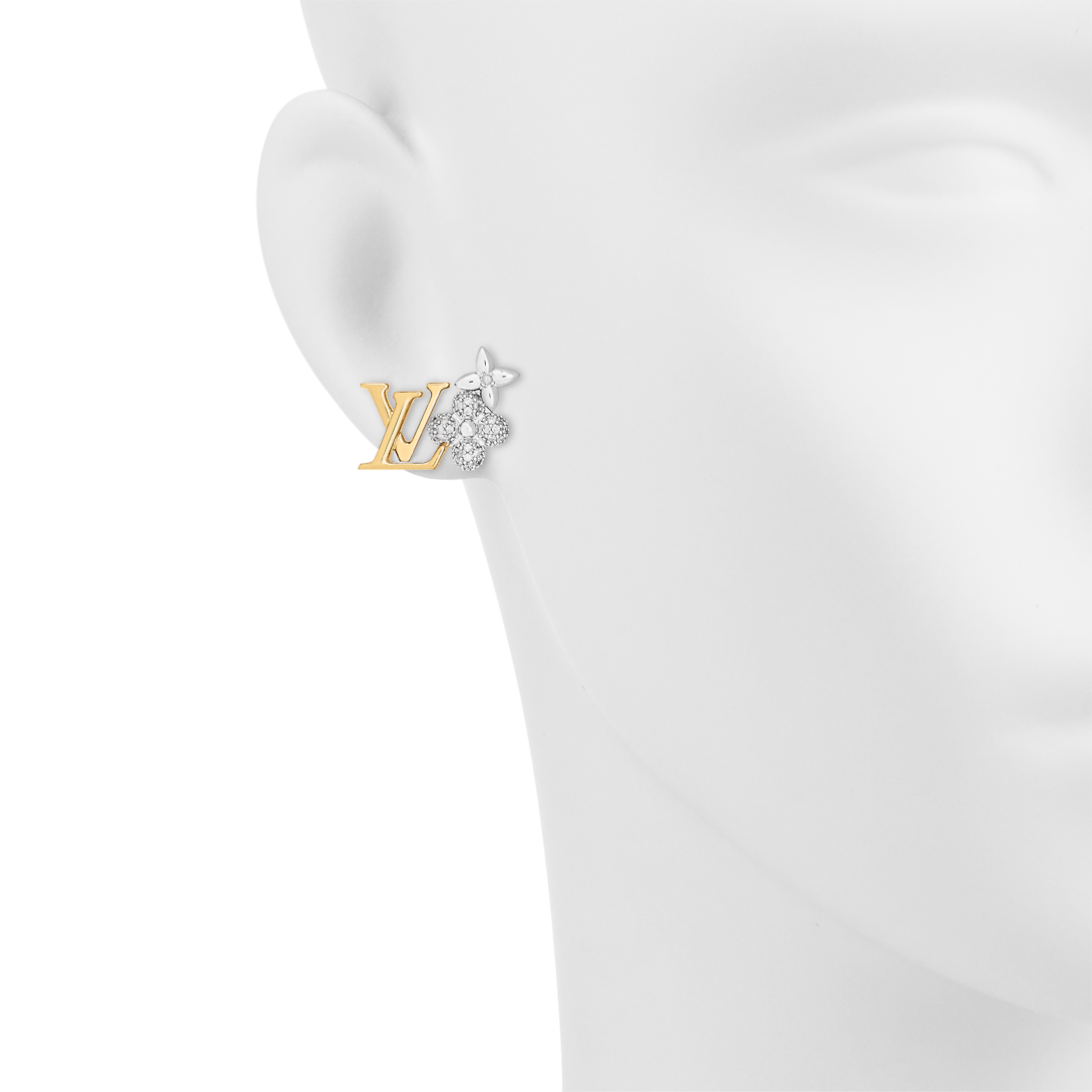 Louis Vuitton Gram Earrings - 18K Yellow Gold