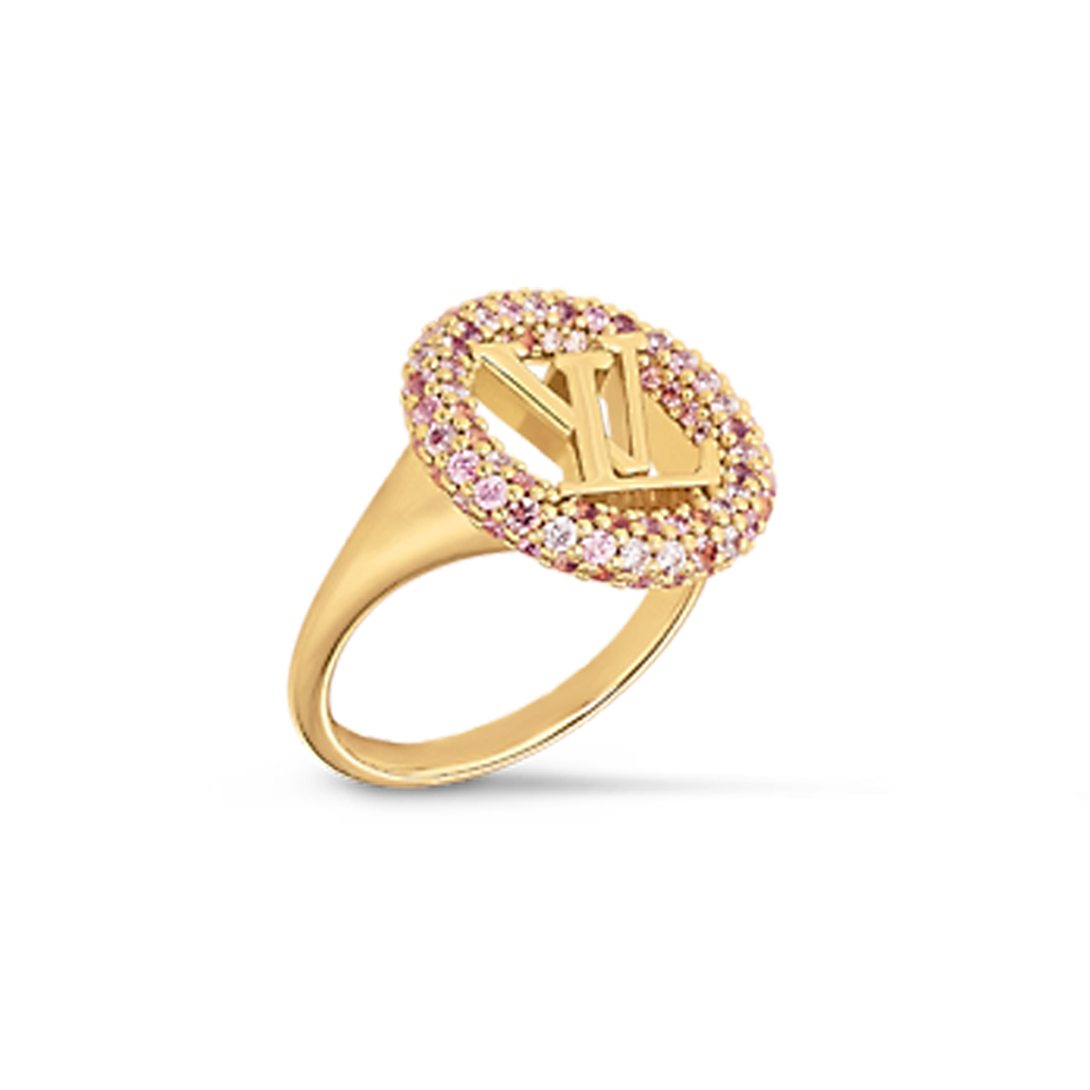 Louis Vuitton Louise Tresor Ring - 18K Yellow Gold