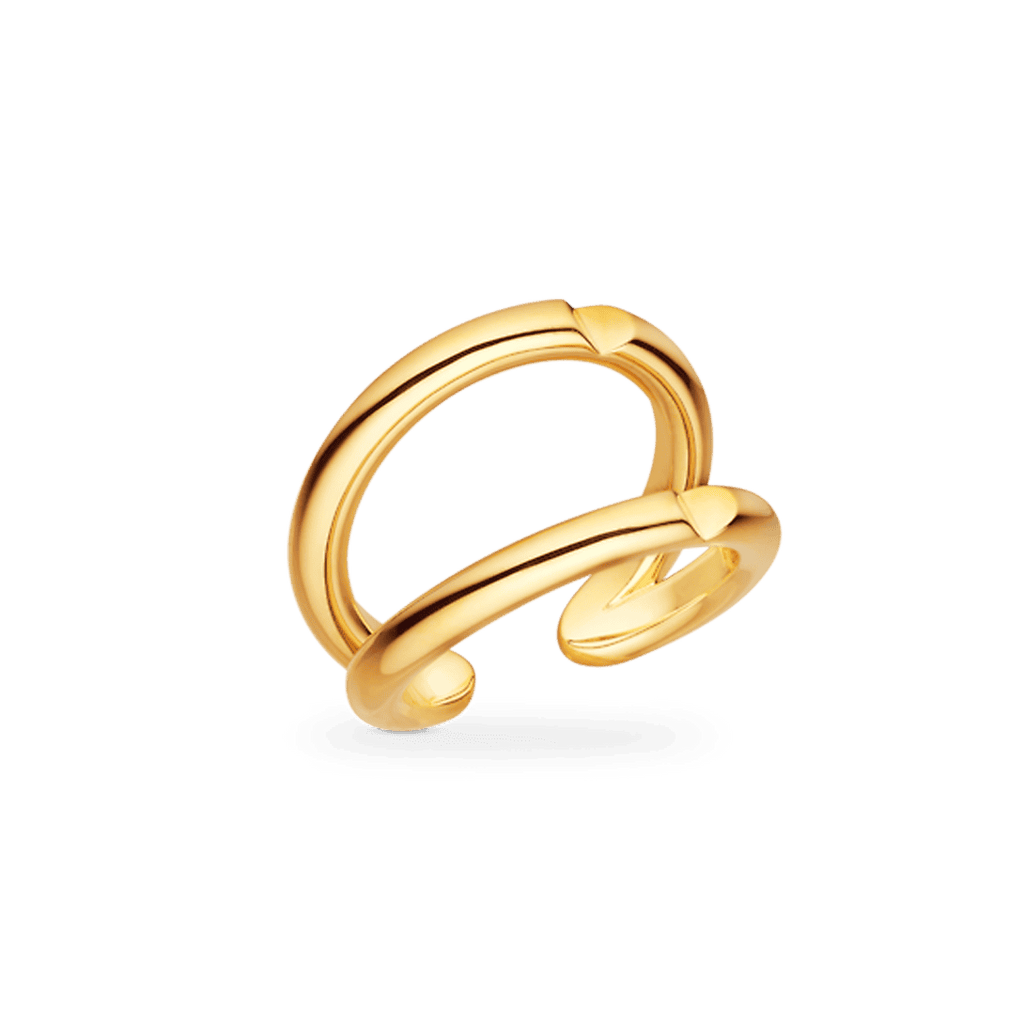 Louis Vuitton Volt Upside Down Ring - 18K Yellow Gold