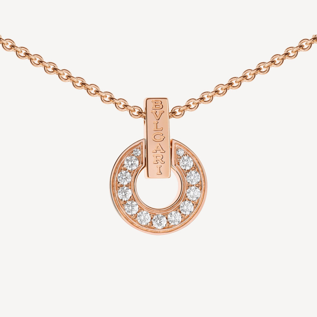 Bvlgari Moissanite Necklace - 18K Gold