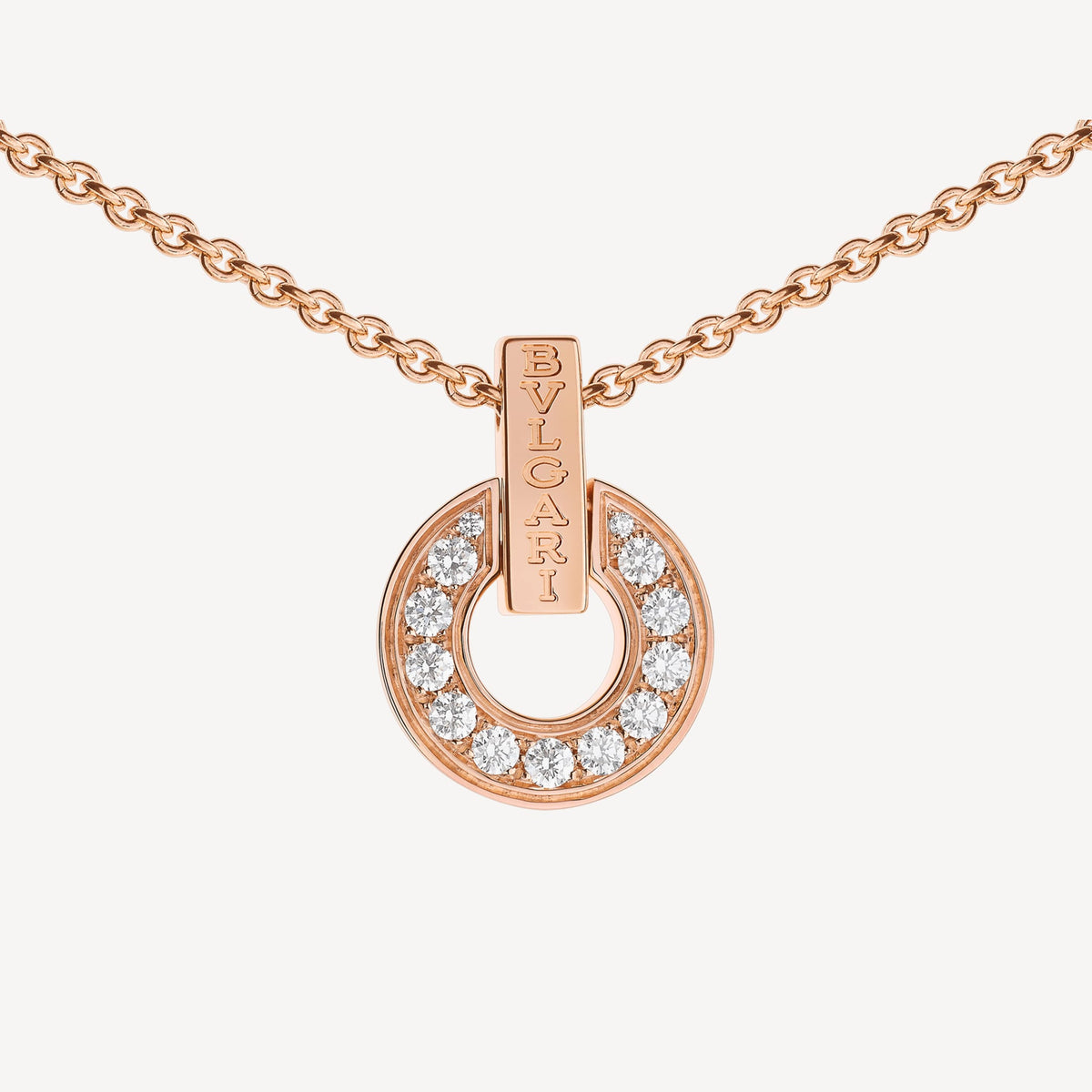 Bvlgari Moissanite Necklace - 18K Gold