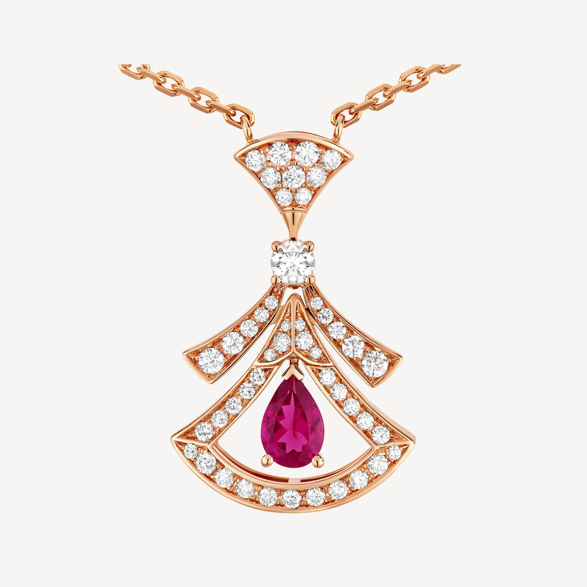 Bvlgari Dream Pearls Moissanite Necklace - 18K Gold
