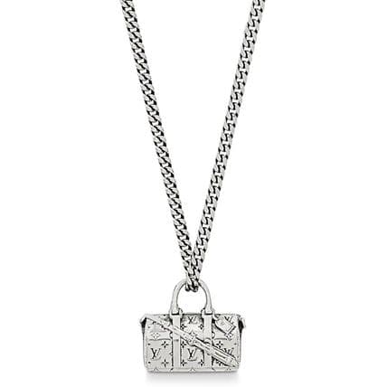 Louis Vuitton Monogram Chain Bag Necklace
