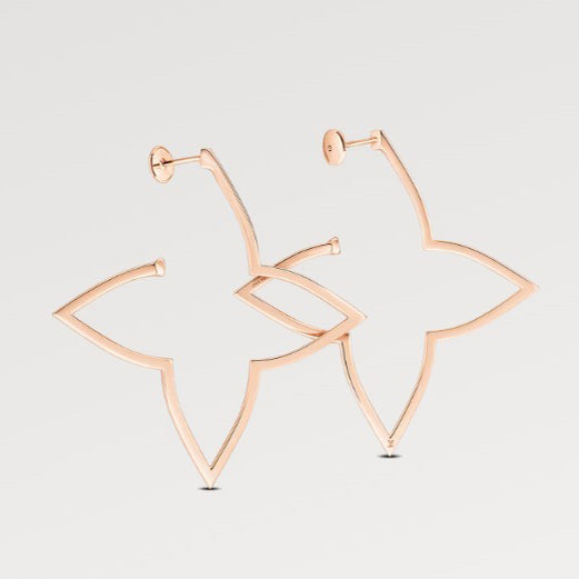 Louis Vuitton Debuts Blossom Earrings - 18K Rose Gold