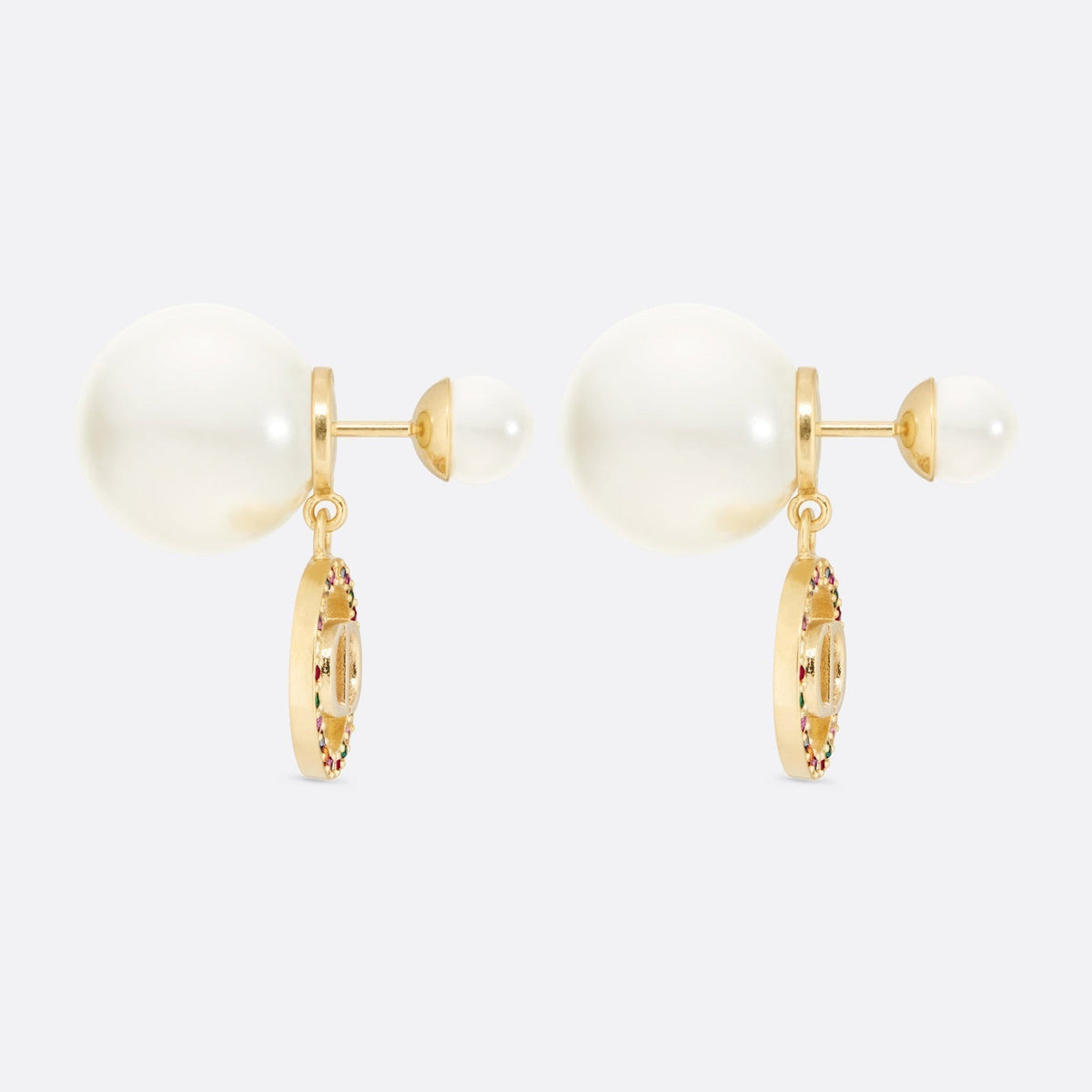 Dior Tribales Multicolor Crystal Earrings