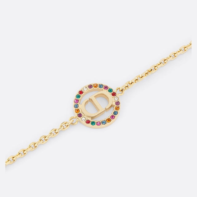 Dior Petit CD Multicolor Crystal Bracelet