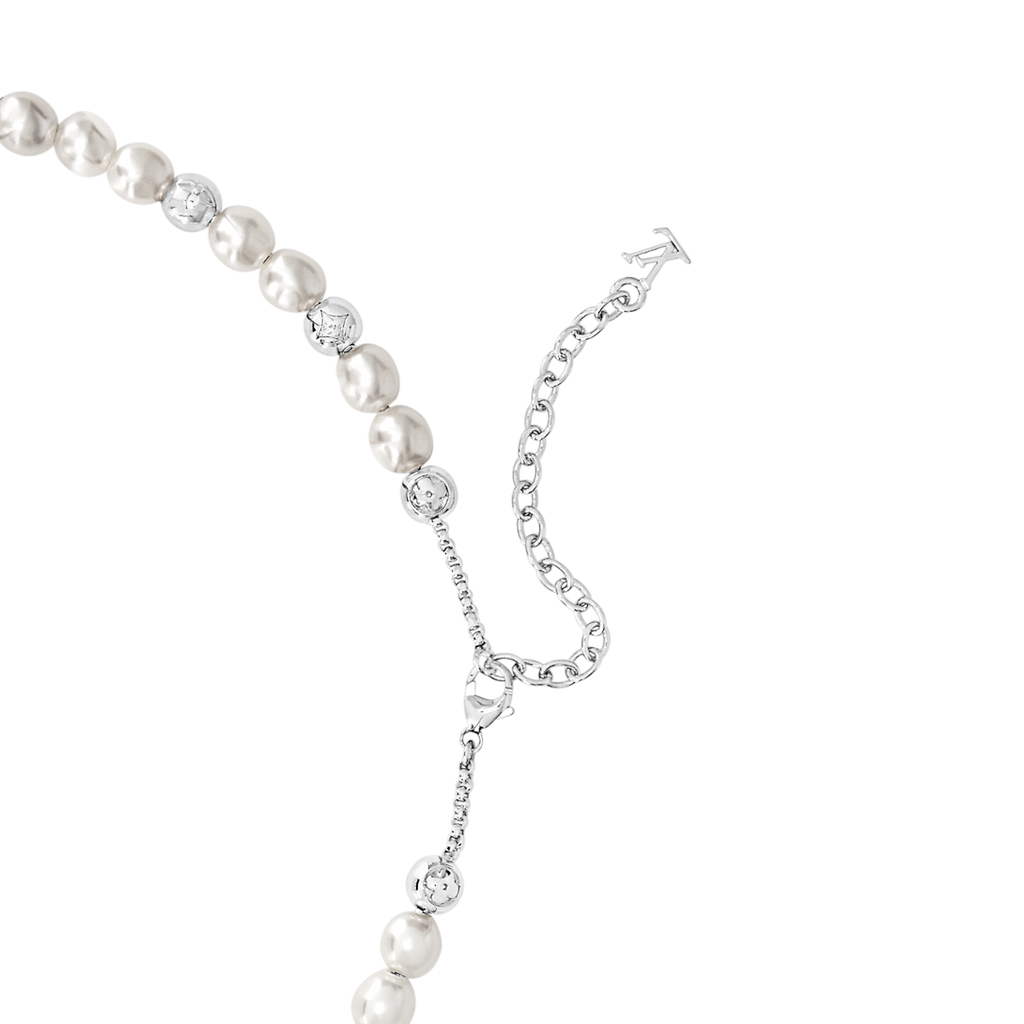 Louis Vuitton Monogram Pearl Necklace