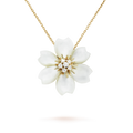 Rose de Noel Necklace - 18K Gold
