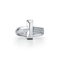 Tiffany Narrow Pave Ring - 18K White Gold