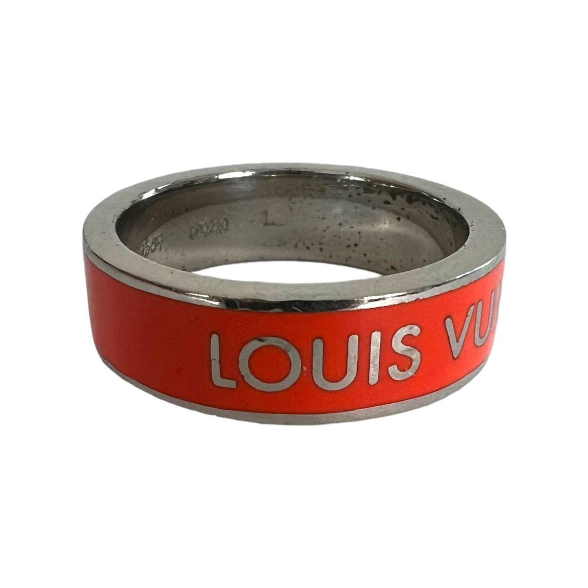 Louis Vuitton Red Ring - 18K White Gold