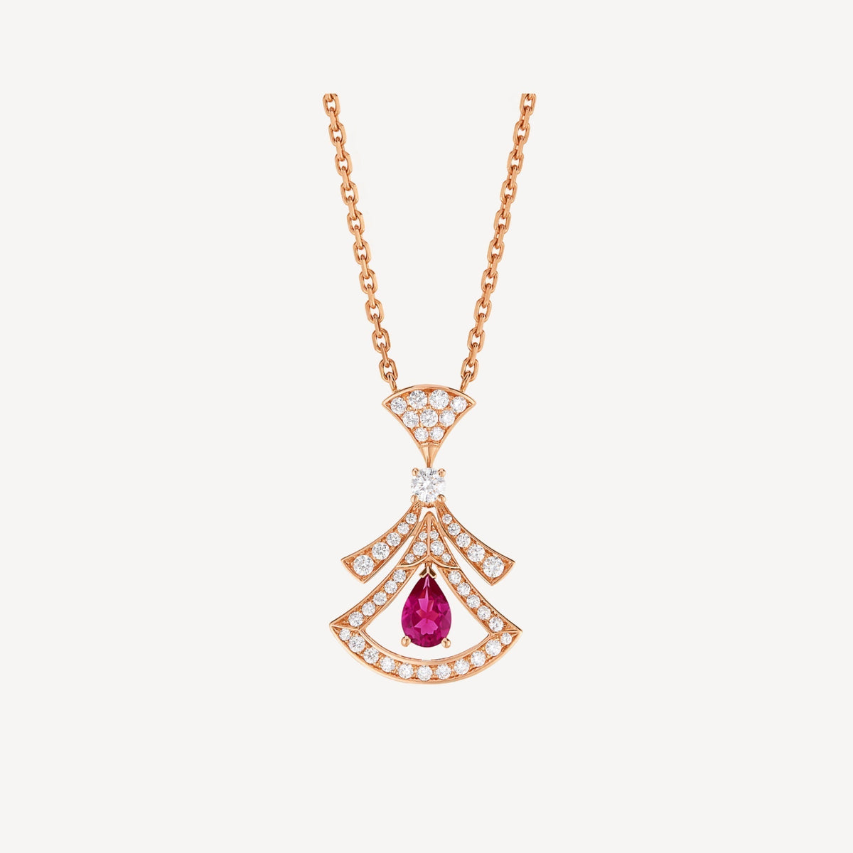 Bvlgari Dream Pearls Moissanite Necklace - 18K Gold