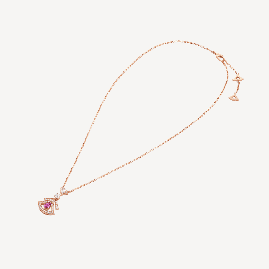 Bvlgari Dream Moissanite Necklace - 18K Gold