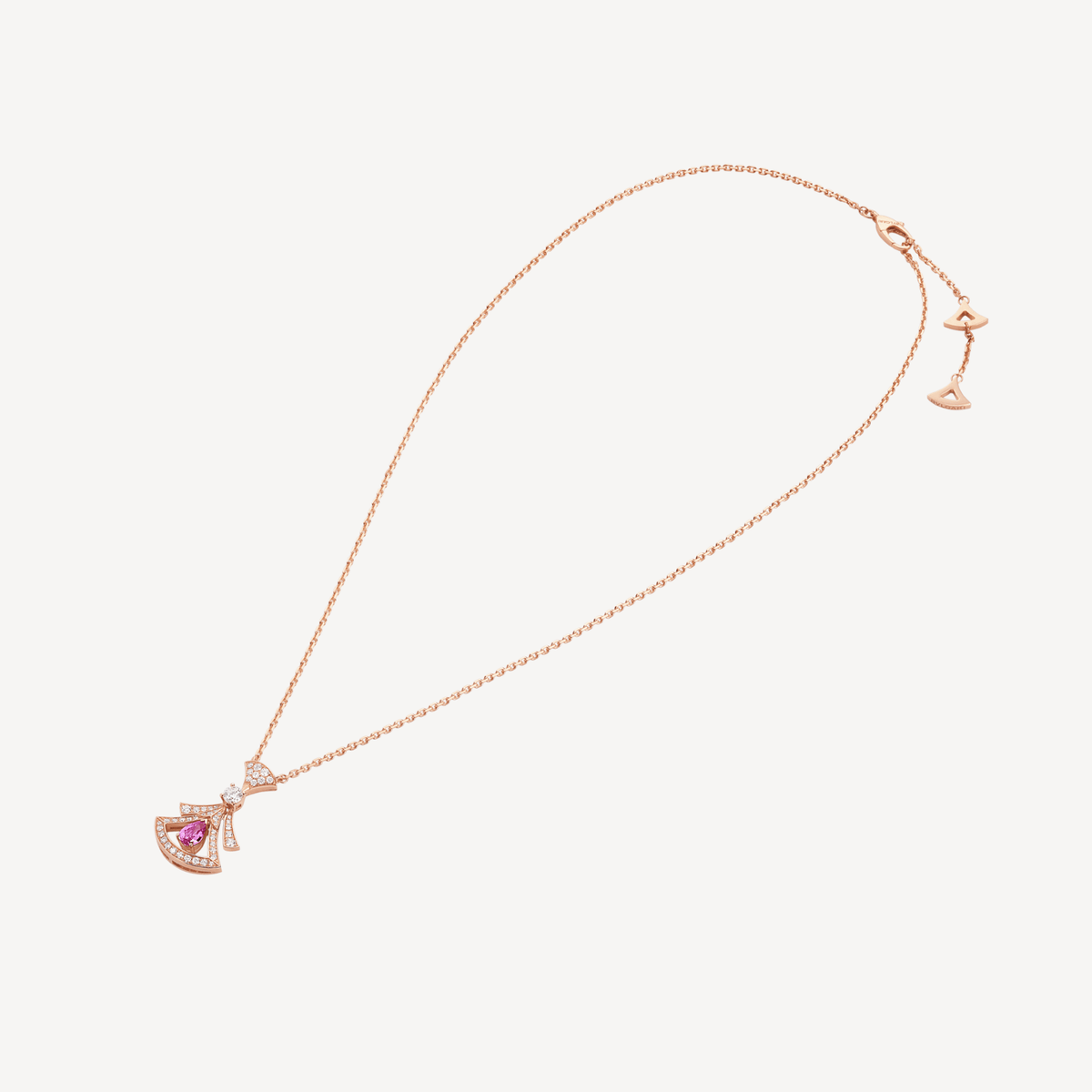Bvlgari Dream Moissanite Necklace - 18K Gold