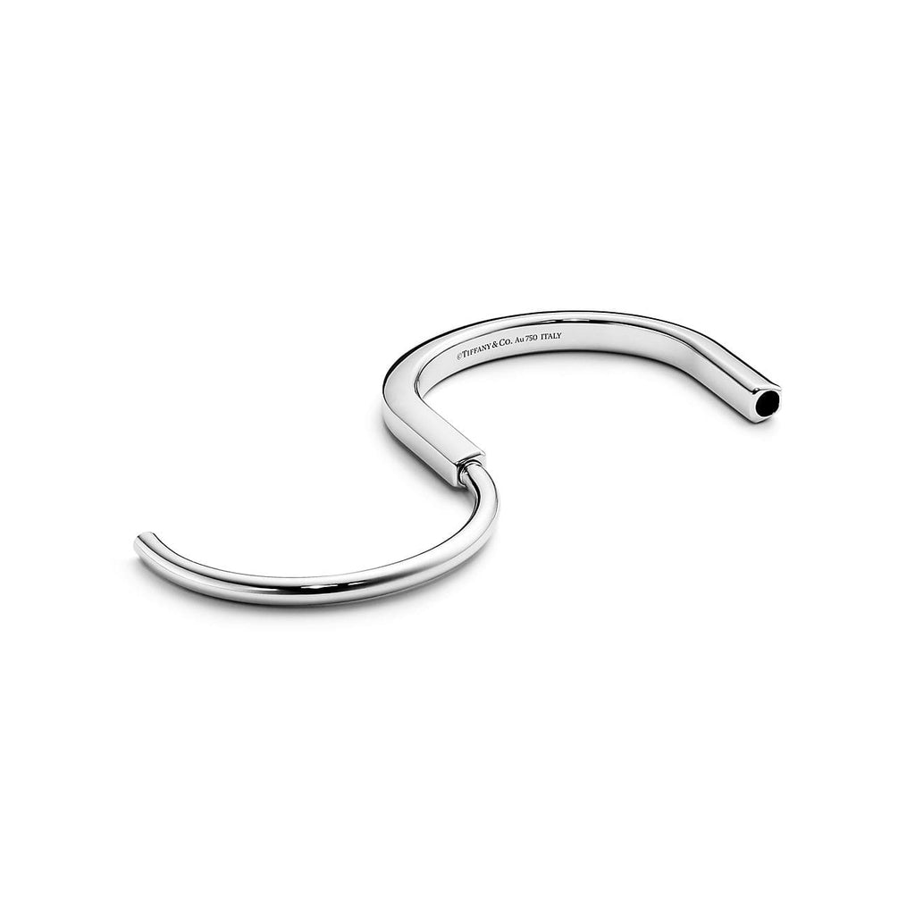 Tiffany Lock Bangle Bracelet - 18K Gold