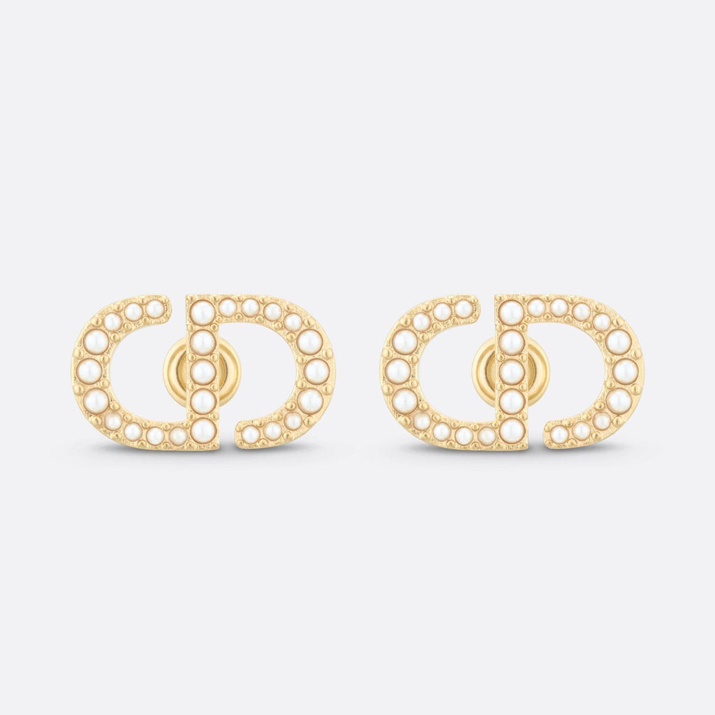 Dior Petit CD Stud Earrings