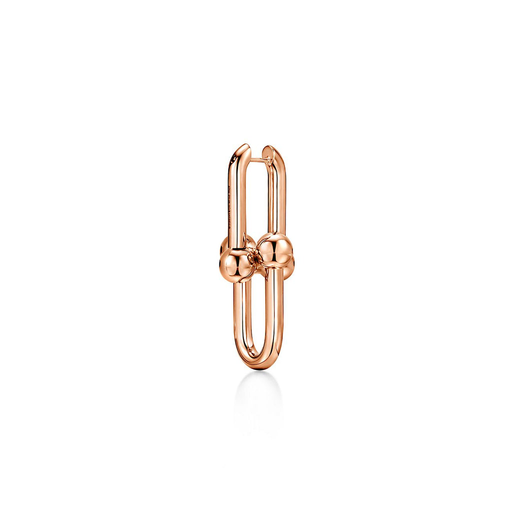 Tiffany HardWear Extra Large Link Earrings - 18K Gold