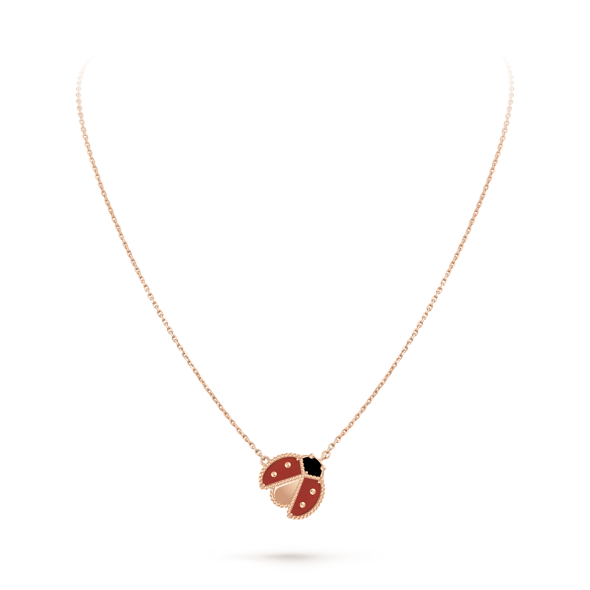 Lucky Spring Pendant Necklace - 18K Gold