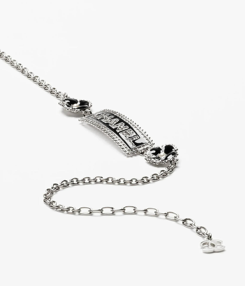 Chanel Resin Diamond Necklace
