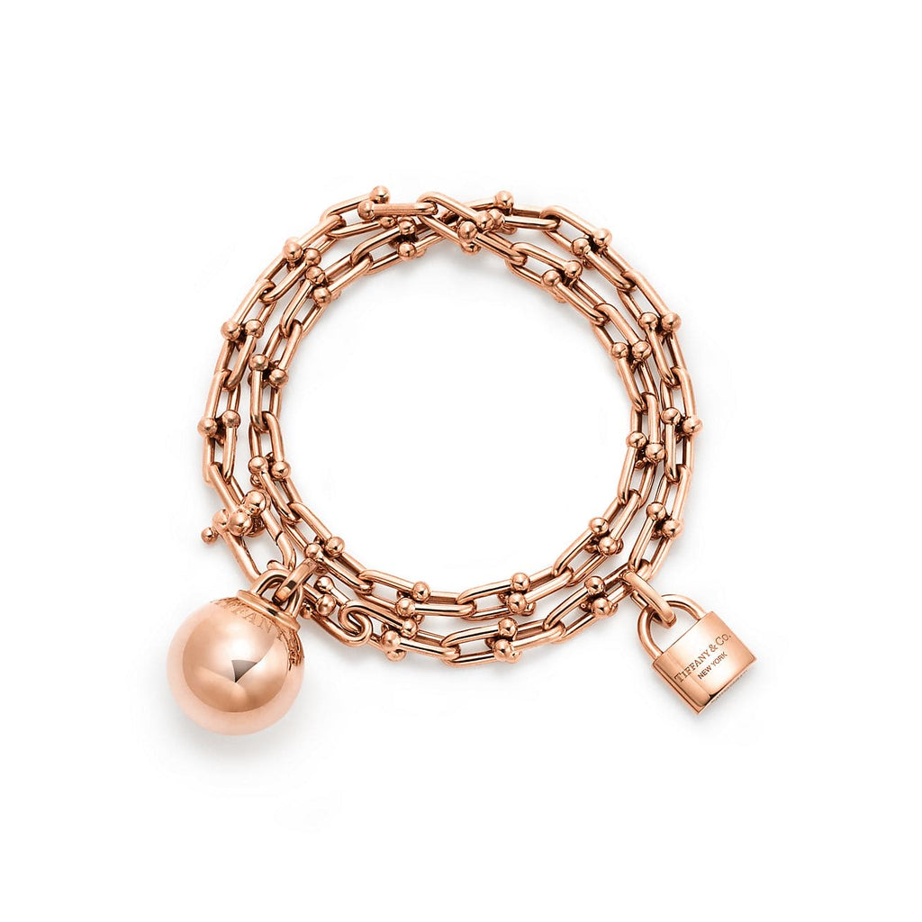 Tiffany HardWear Small Wrap Bracelet - 18K Rose Gold