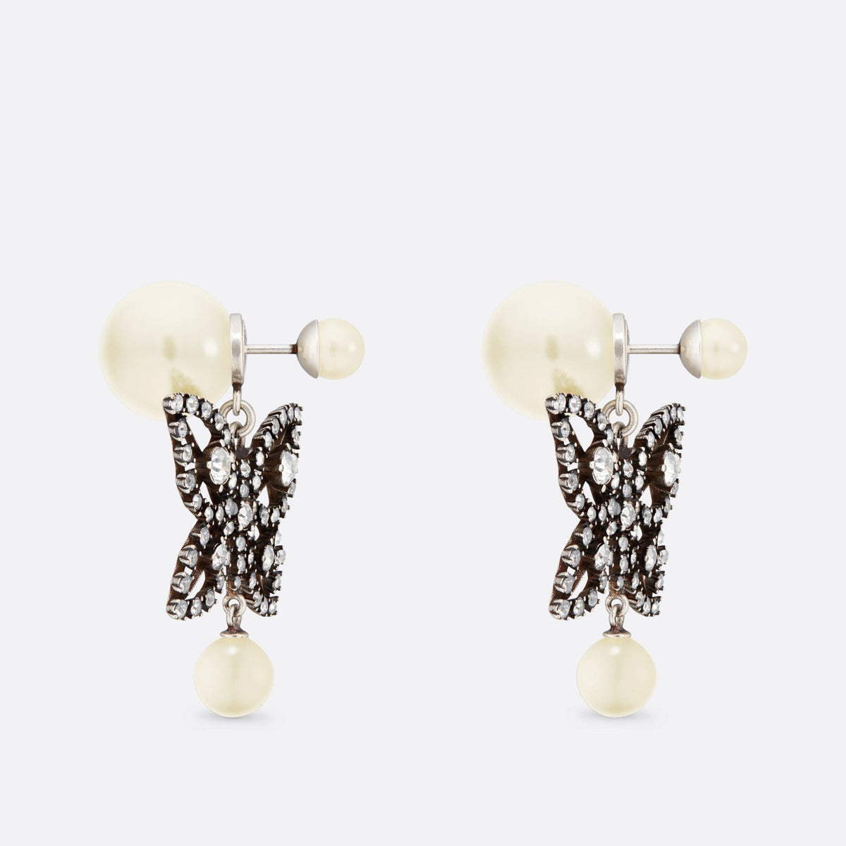 Dior Tribales Butterfly Earrings