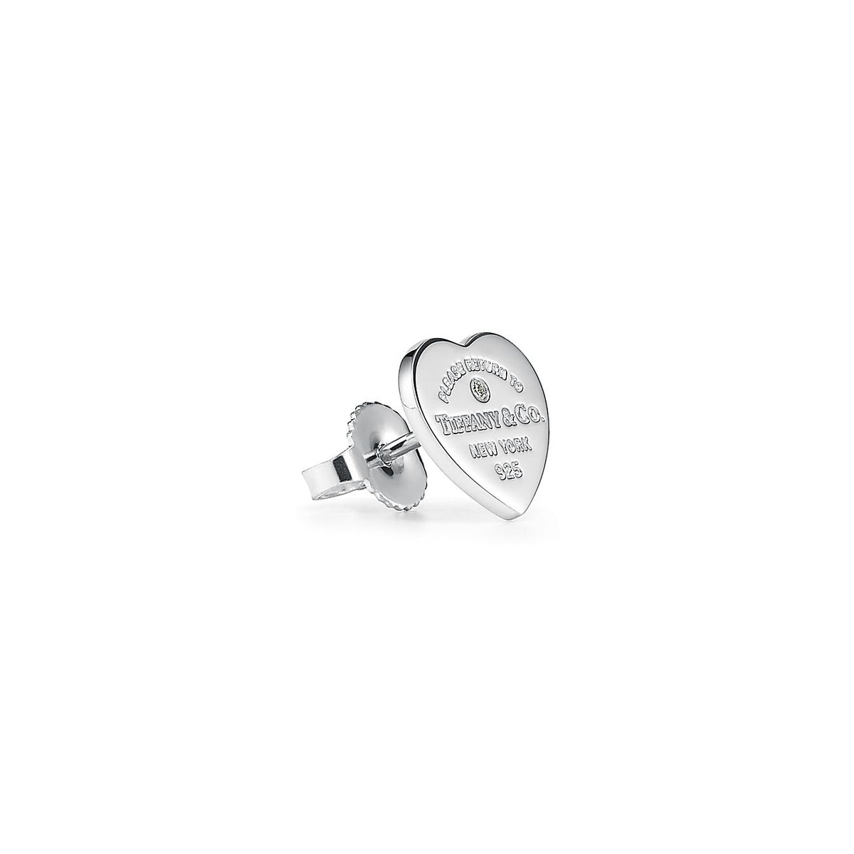 Return to Tiffany Blue Heart Earrings - 18K Gold