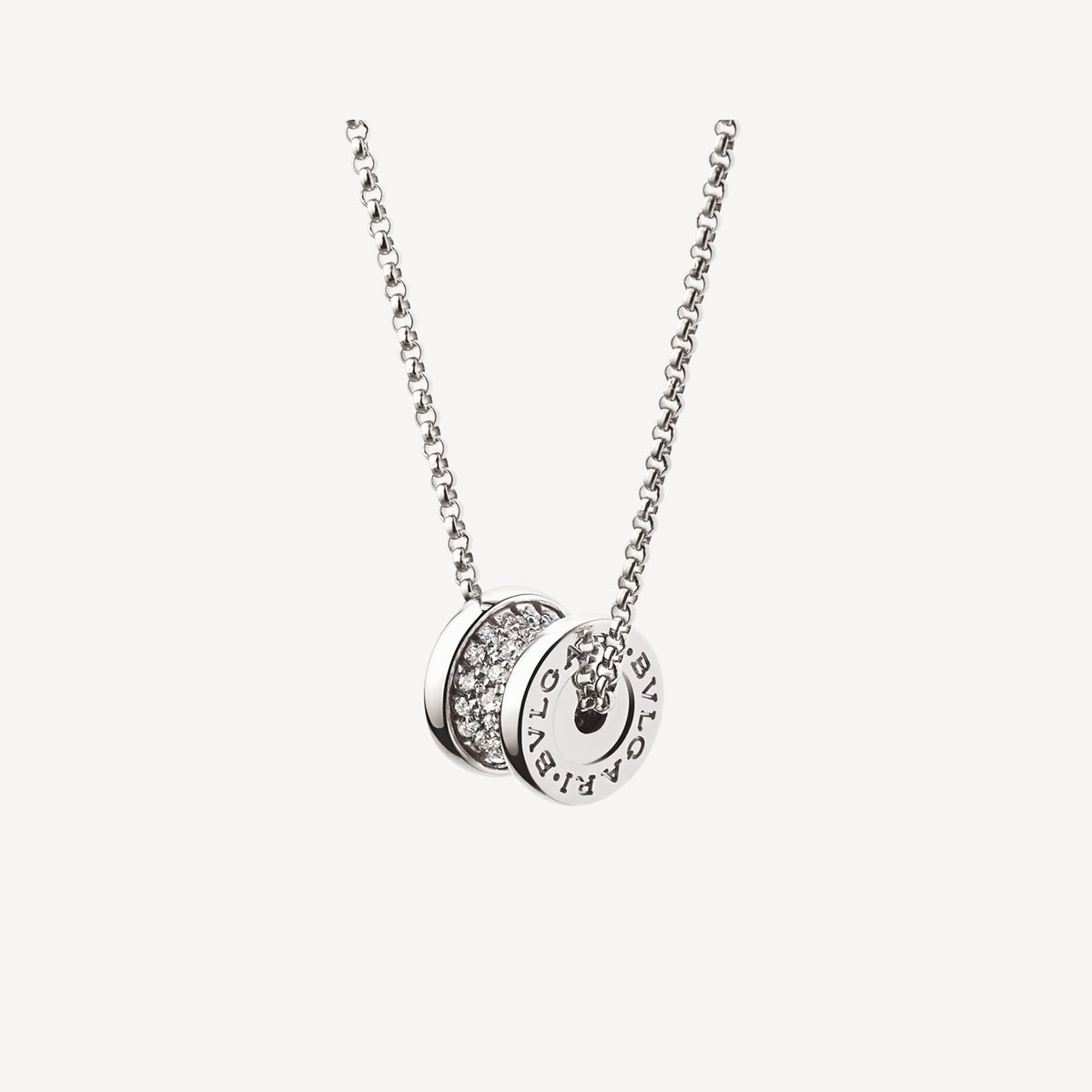 B.zero1 Diamond Necklace - 18K Gold