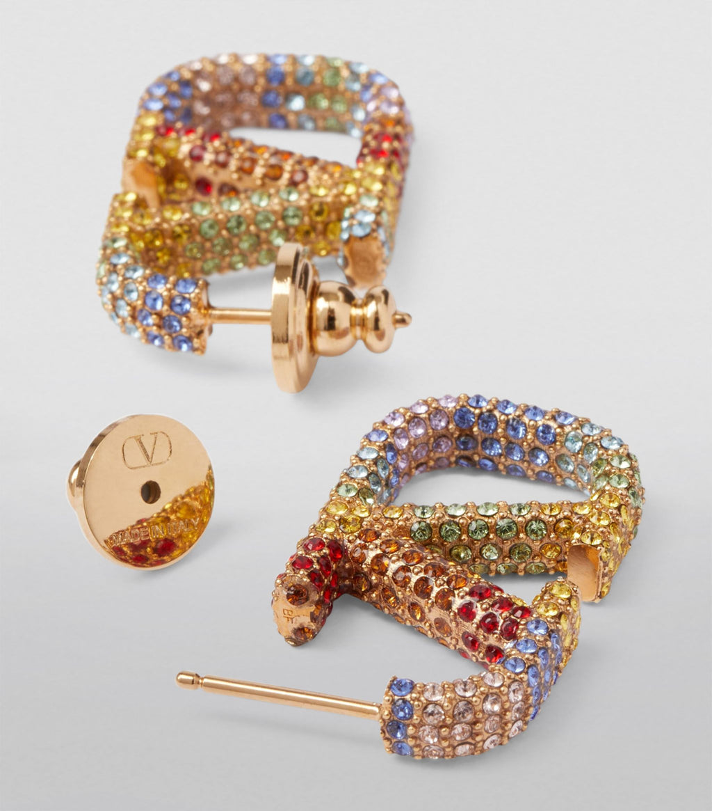 Valentino Valentino Signature Earrings - 18K Yellow Gold