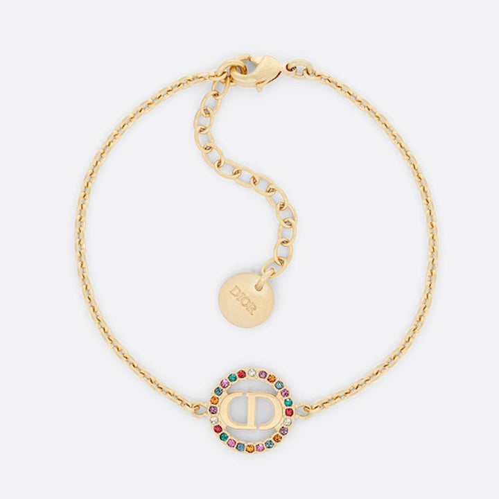 Dior Petit CD Multicolor Crystal Bracelet
