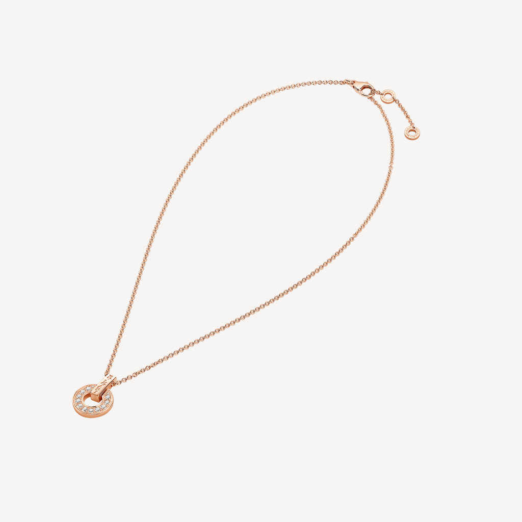 Bvlgari Moissanite Necklace - 18K Gold