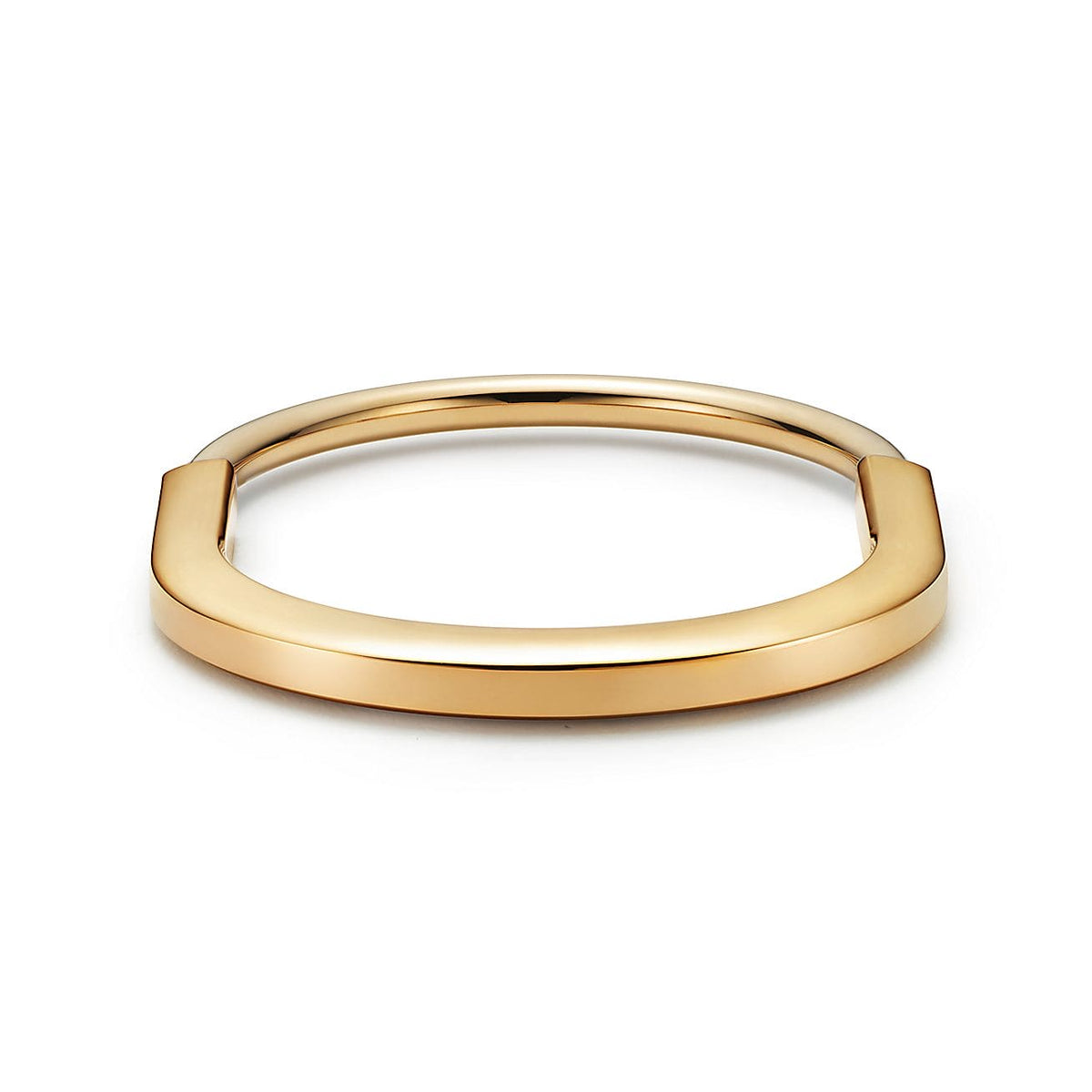 Tiffany Lock Bangle Bracelet - 18K Gold