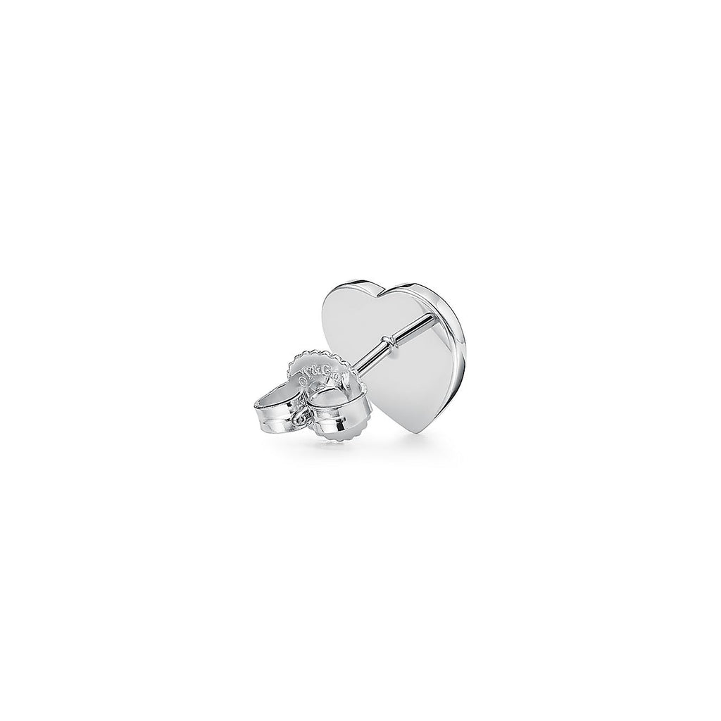 Return to Tiffany Blue Heart Earrings - 18K Gold