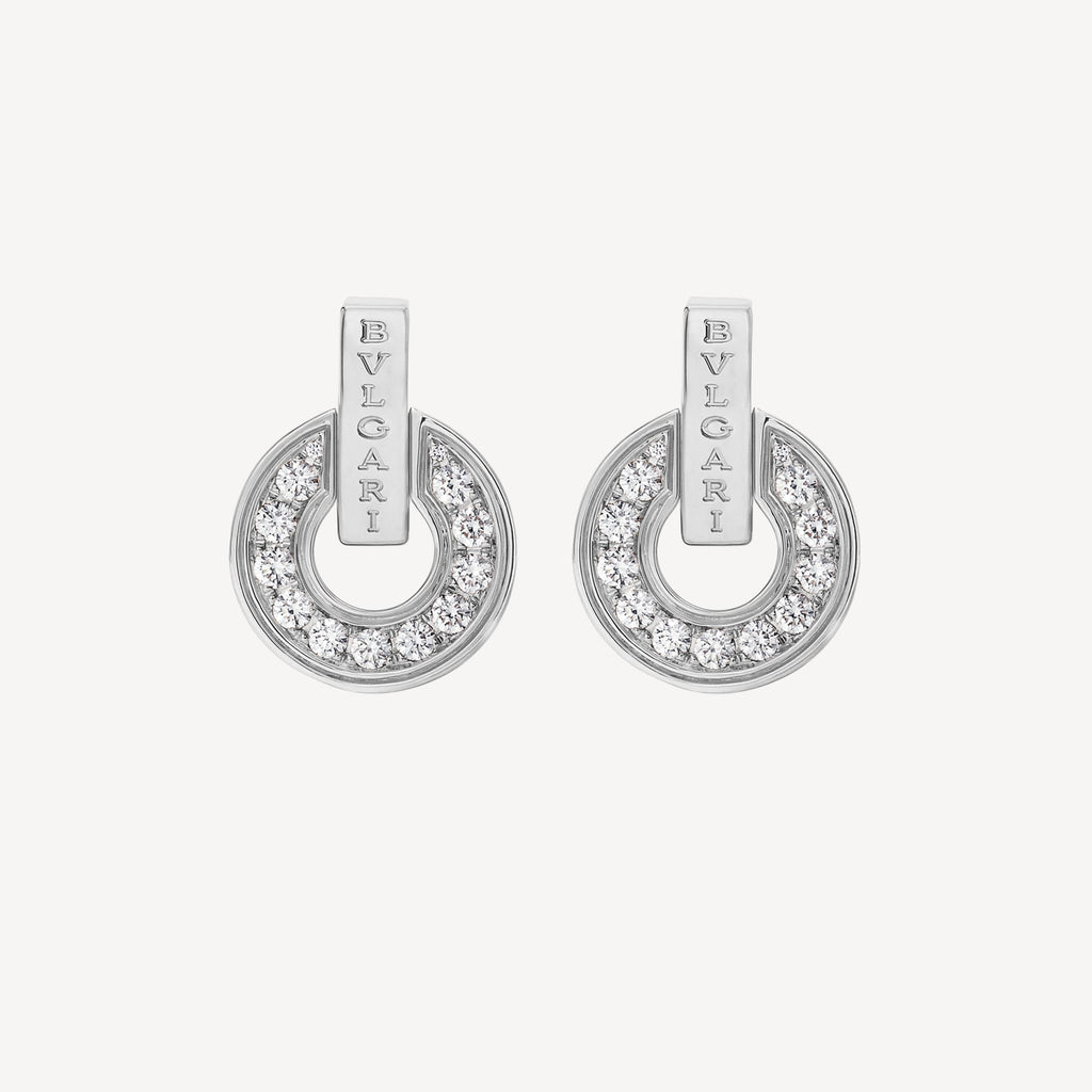 Bvlgari Earrings - 18K White Gold