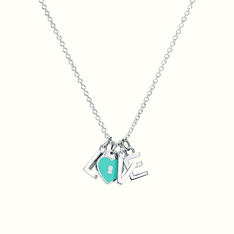 Tiffany Love Chain Necklace