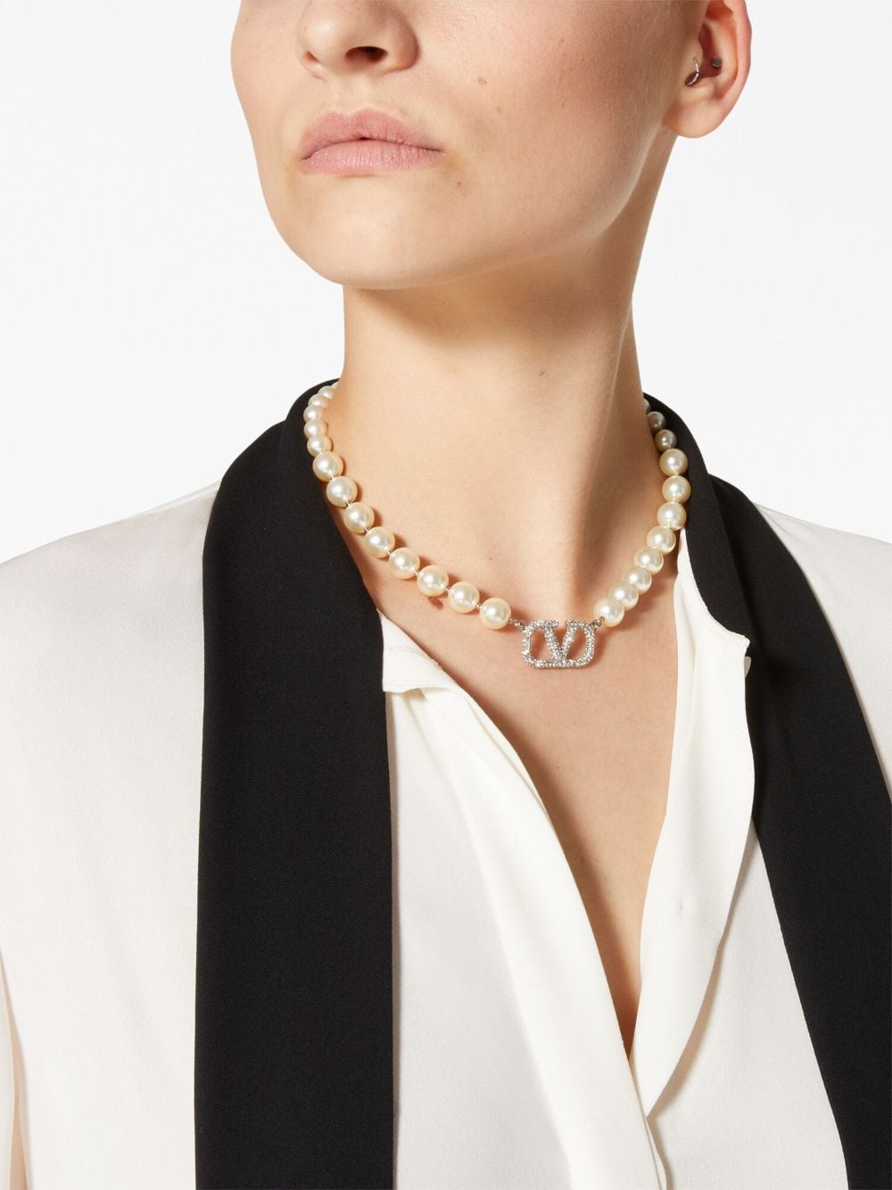 Valentino VLogo Signature Necklace