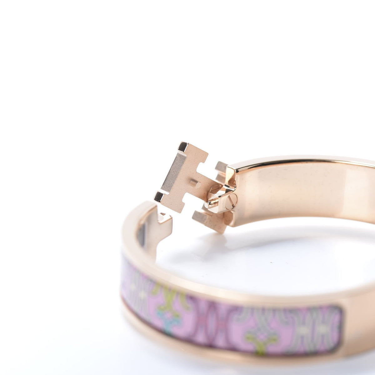 Hermes Clic H Lift Pink Bracelet