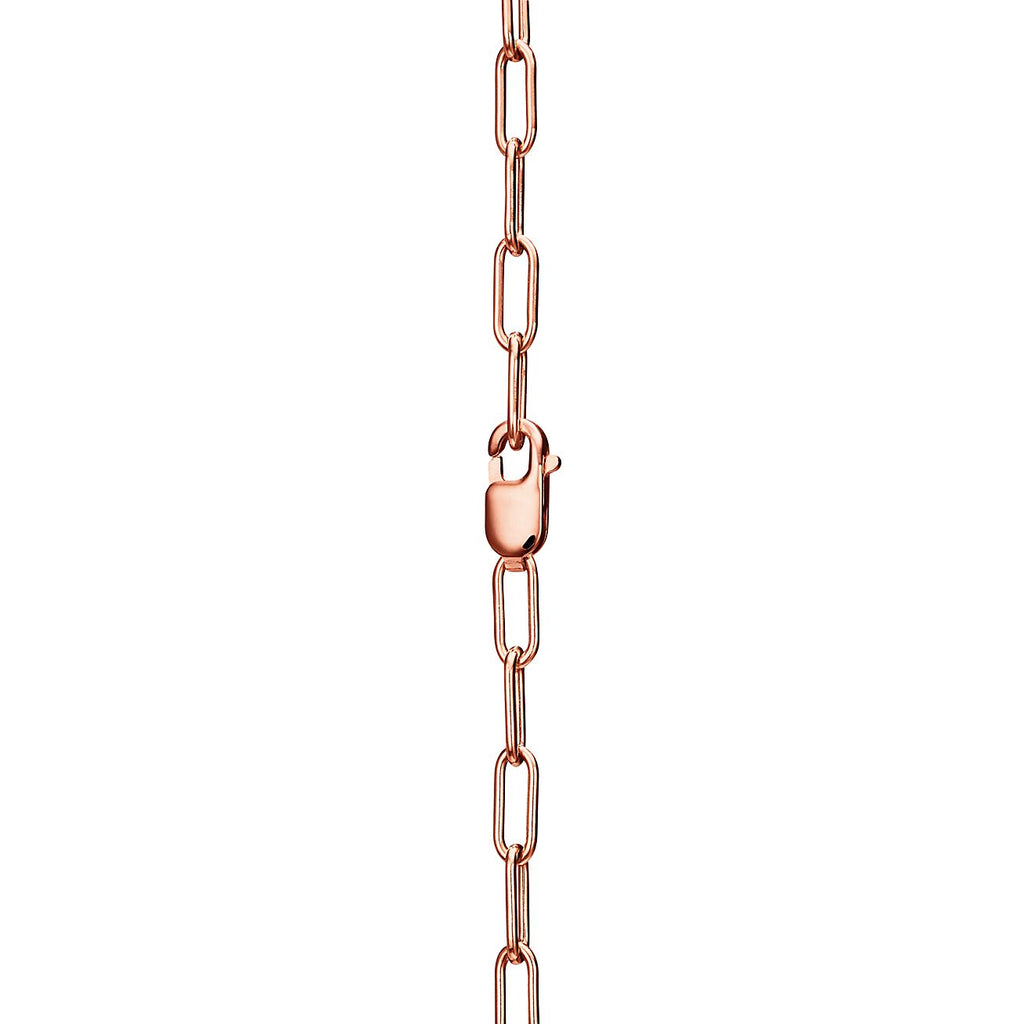 Tiffany Lock Pendant Pave Moissanite Necklace